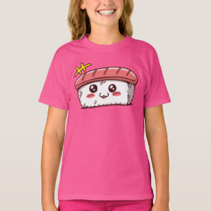 Kawaii Sushi Cute Japansk mat T Shirt