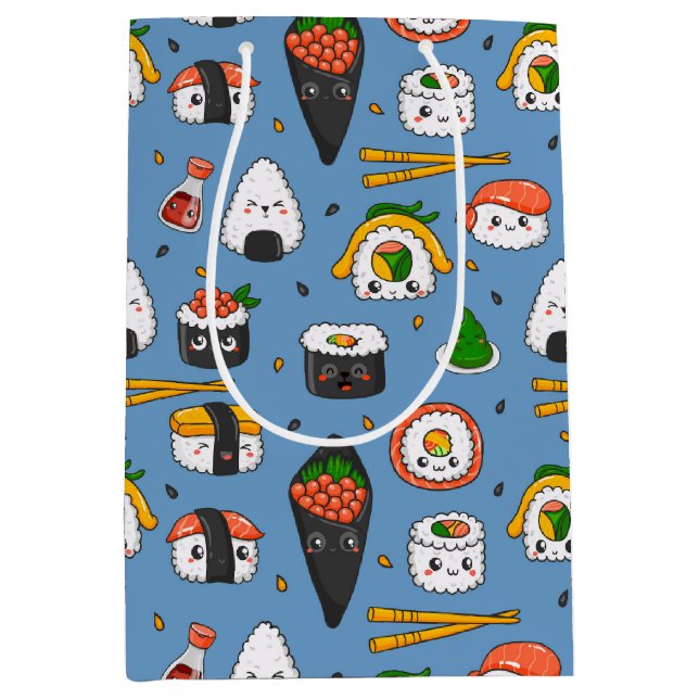Kawaii Sushi Gift Bag (Framsidan)