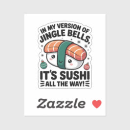 Kawaii Sushi hela vägen Klistermärken