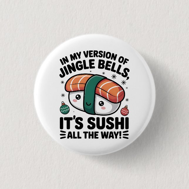 Kawaii Sushi hela vägen  Knapp (Framsida)