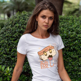 Kawaii Sushi Japansk Food T Shirt