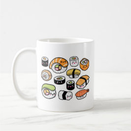 Kawaii sushi kaffemugg