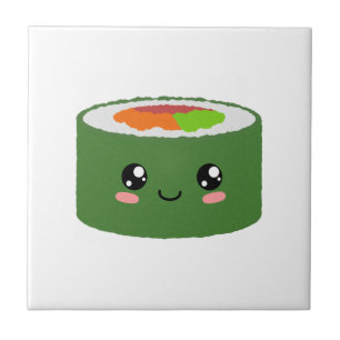 Kawaii Sushi Kakelplatta