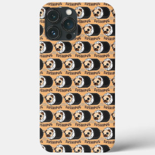Kawaii Sushi Pug Mashup Rolig hund Älskare Gift