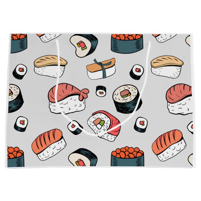 Kawaii sushi rolls Gift Bag (Framsidan)