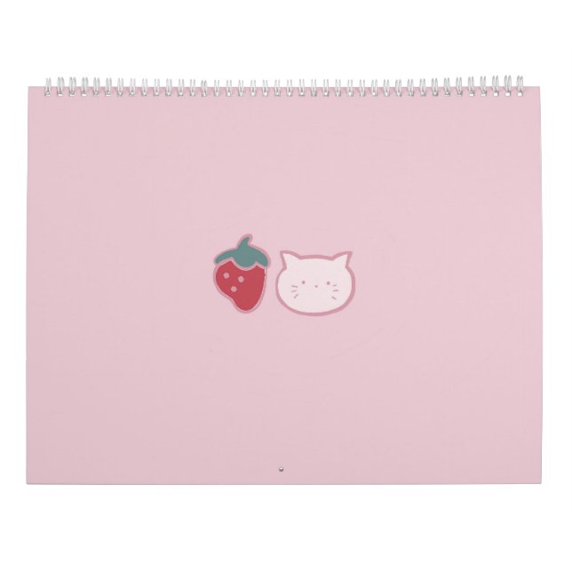 Kawaii Sweet Treats Calendar 2025 - Goals* Kalender (Baksida)