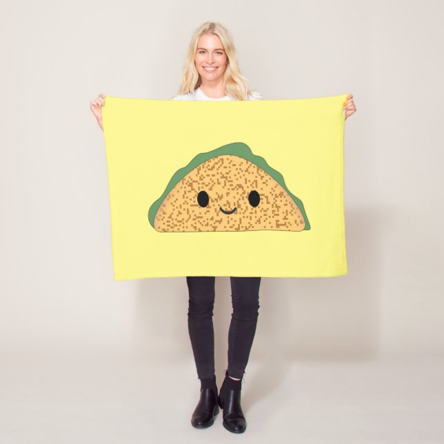 Kawaii Taco Fleecefilt (På plats)