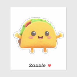 Kawaii Taco Klistermärken