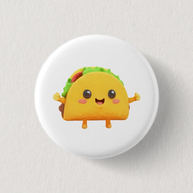 Kawaii Taco Knapp (Framsida)