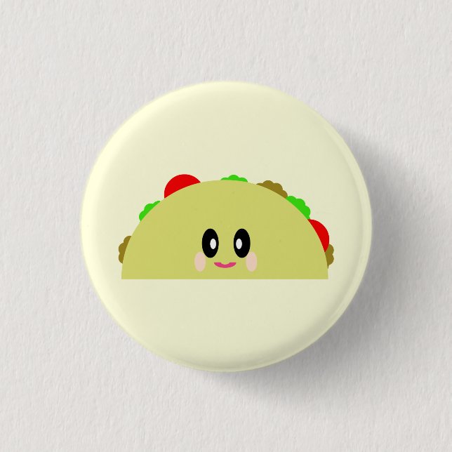 KAWAII TACO YUMMY PIN-KNAPP KNAPP (Framsida)