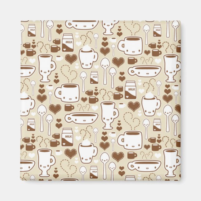 Kawaii Tea Magnet (Framsidan)