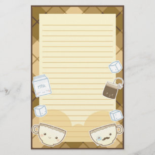 Kawaii Tea Time Brevpapper