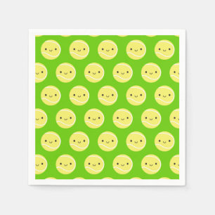 Kawaii Tennis Bollar Pappersservett