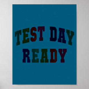 Kawaii testdag redo testande lärare bruh historia poster