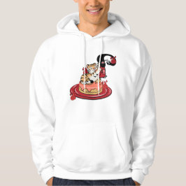 Kawaii Tiger, Futakuchi-onna och pannkakor Hoodie