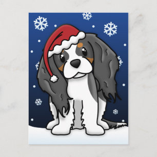 Kawaii Tri Cavalier Spanska vykort för julgranar