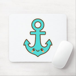 Kawaii Turcouise Anchor - Whimsical & Cheerful Musmatta