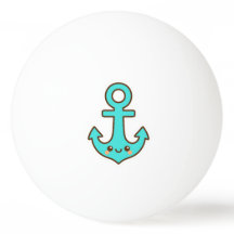 Kawaii Turcouise Anchor - Whimsical & Cheerful