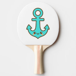 Kawaii Turcouise Anchor - Whimsical & Cheerful Pingisracket