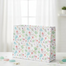 Kawaii Under the Sea Baby Shower Neutral Pastell