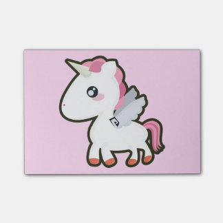 Kawaii Unicorn Post-it Block