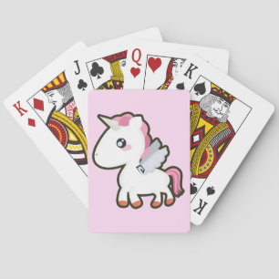 Kawaii Unicorn Spelkort