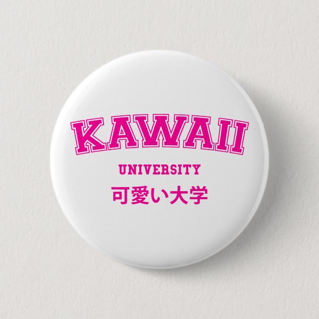 KAWAII UNIVERSITETEN KNAPP (Framsida)