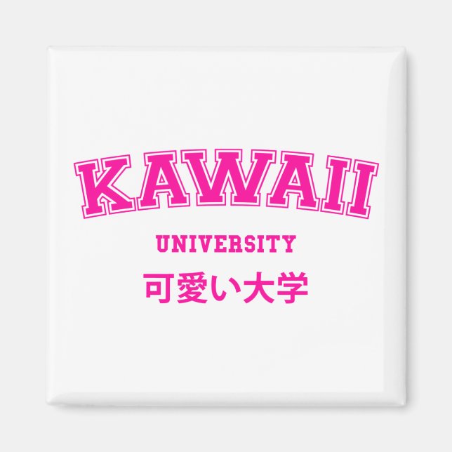 KAWAII UNIVERSITETEN MAGNET (Framsidan)