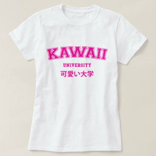 KAWAII UNIVERSITETEN T SHIRT