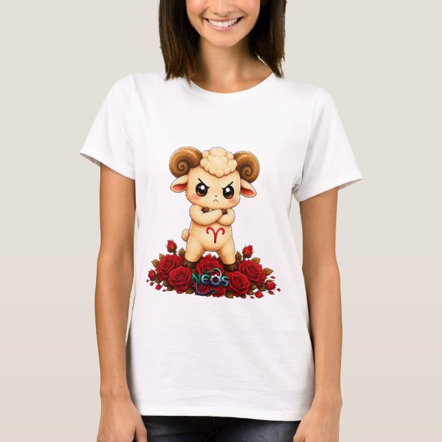 Kawaii Väduren Zodiac Neos T Shirt (Framsida)