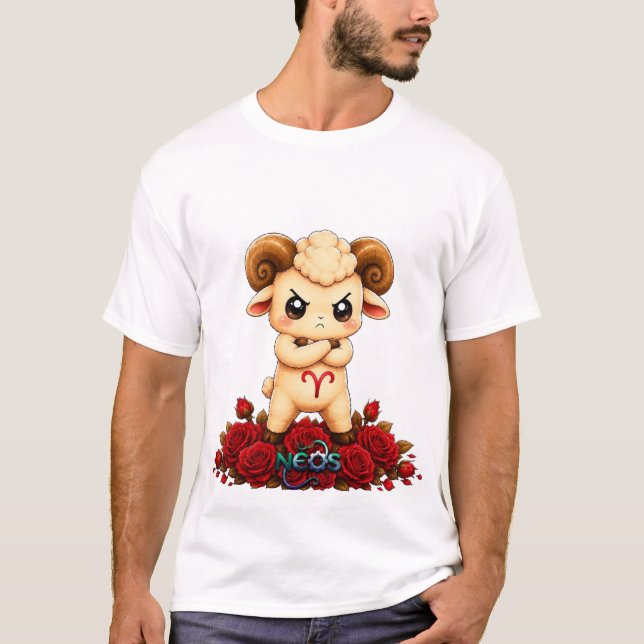 Kawaii Väduren Zodiac Neos T Shirt (Framsida)