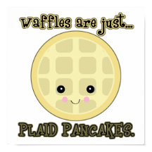 Kawaii-våfflor är bara rödpannkakor