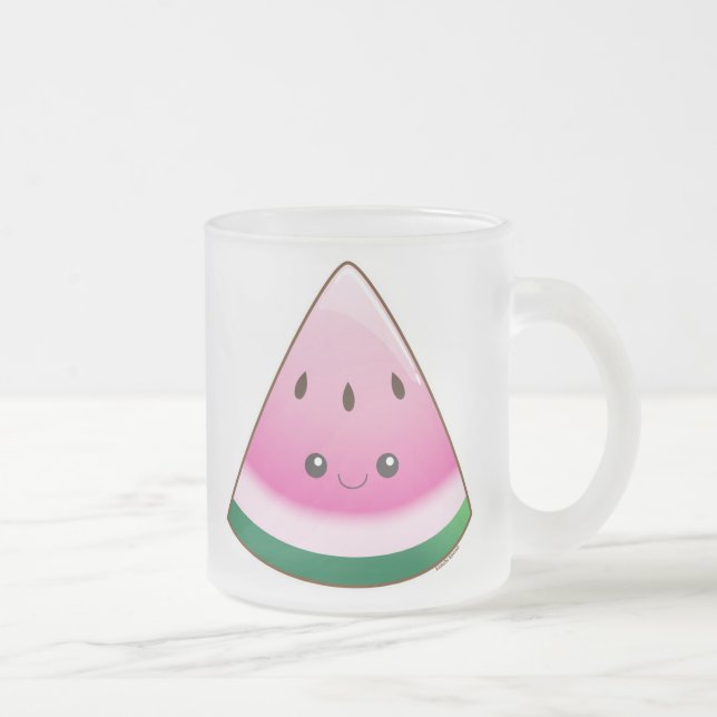 Kawaii vattenmelon frostad glasmugg (Höger)