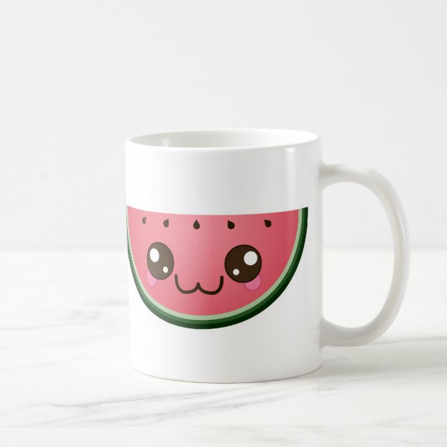 Kawaii vattenmelon kaffemugg (Höger)