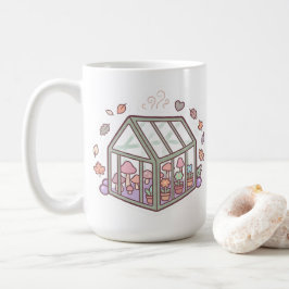 Kawaii Växthus Svamp Pixel Mugg