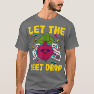 Kawaii Vegetable Pun Vegan Music Älskare Beet Pun T Shirt