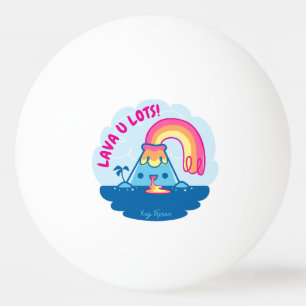 Kawaii vulkan pingisboll