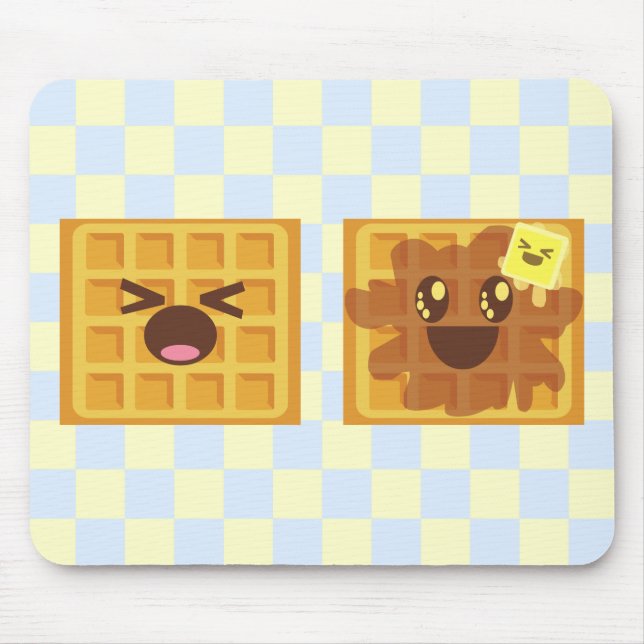 Kawaii waffles bra Morgonfrukost! Musmatta (Framsidan)