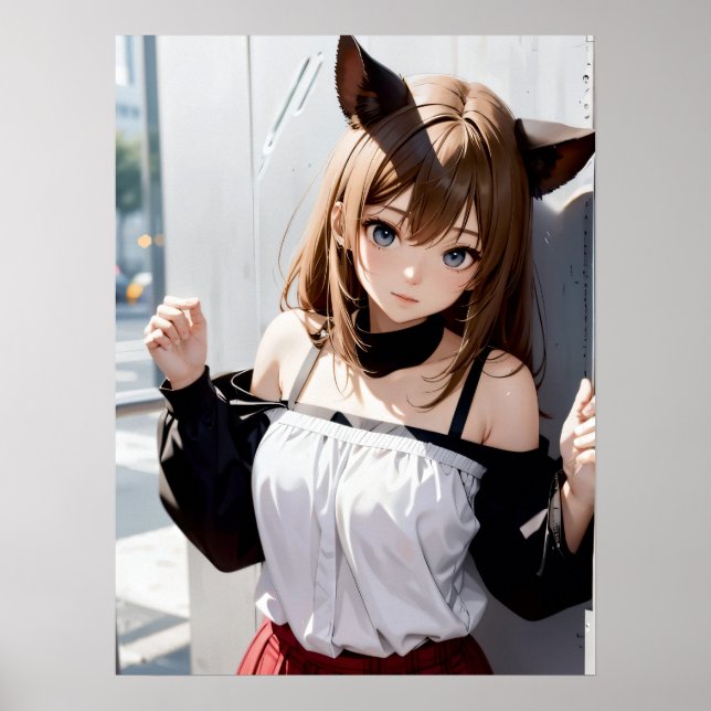 Kawaii Whispers Poster (Framsidan)