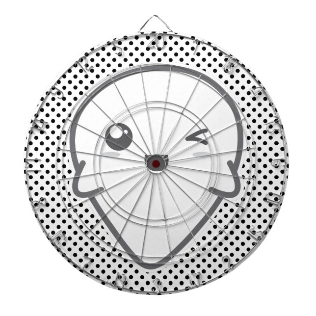 Kawaii Winking Ghost Dart Board Piltavla (Framsidan)