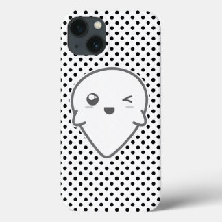 Kawaii Winking Ghost iPad Case