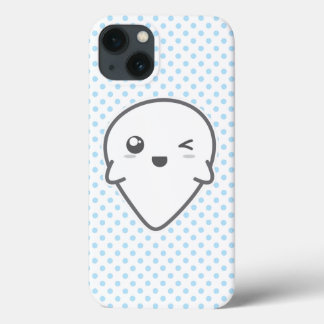 Kawaii Winking Ghost iPad Case