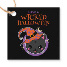 Kawaii Witch Cat Halloween