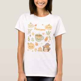Kawaii Zoo Animal T-Shirt - Anpassat namn Cute Saf