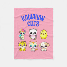 Kawaiian Cute Stil Fleecefilt