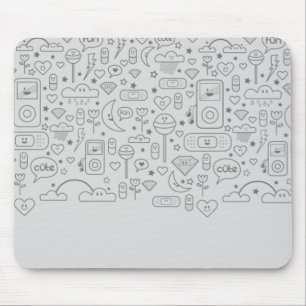 kawaiien är rolig mousepad musmatta
