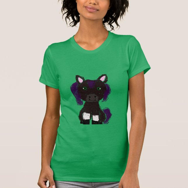 kawaiihäst t shirt (Framsida)