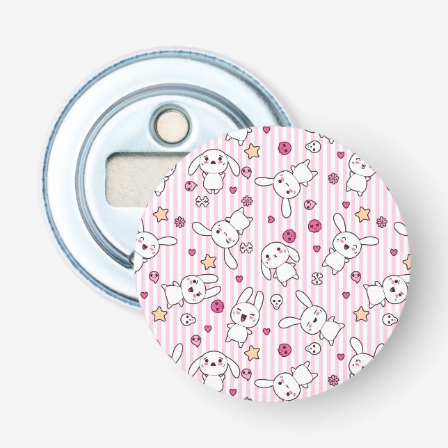 kawaiirandmönster flasköppnare (Framsidan)