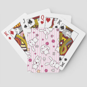 kawaiirandmönster spel kort