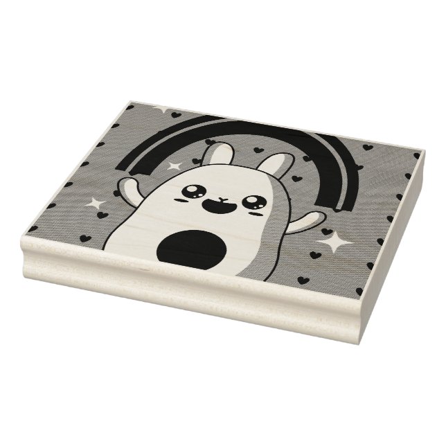 Kawaiiregnbågsklipp Stämpel (Stämpel)